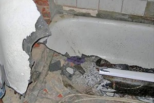 Демонтаж ванны в Кимовске